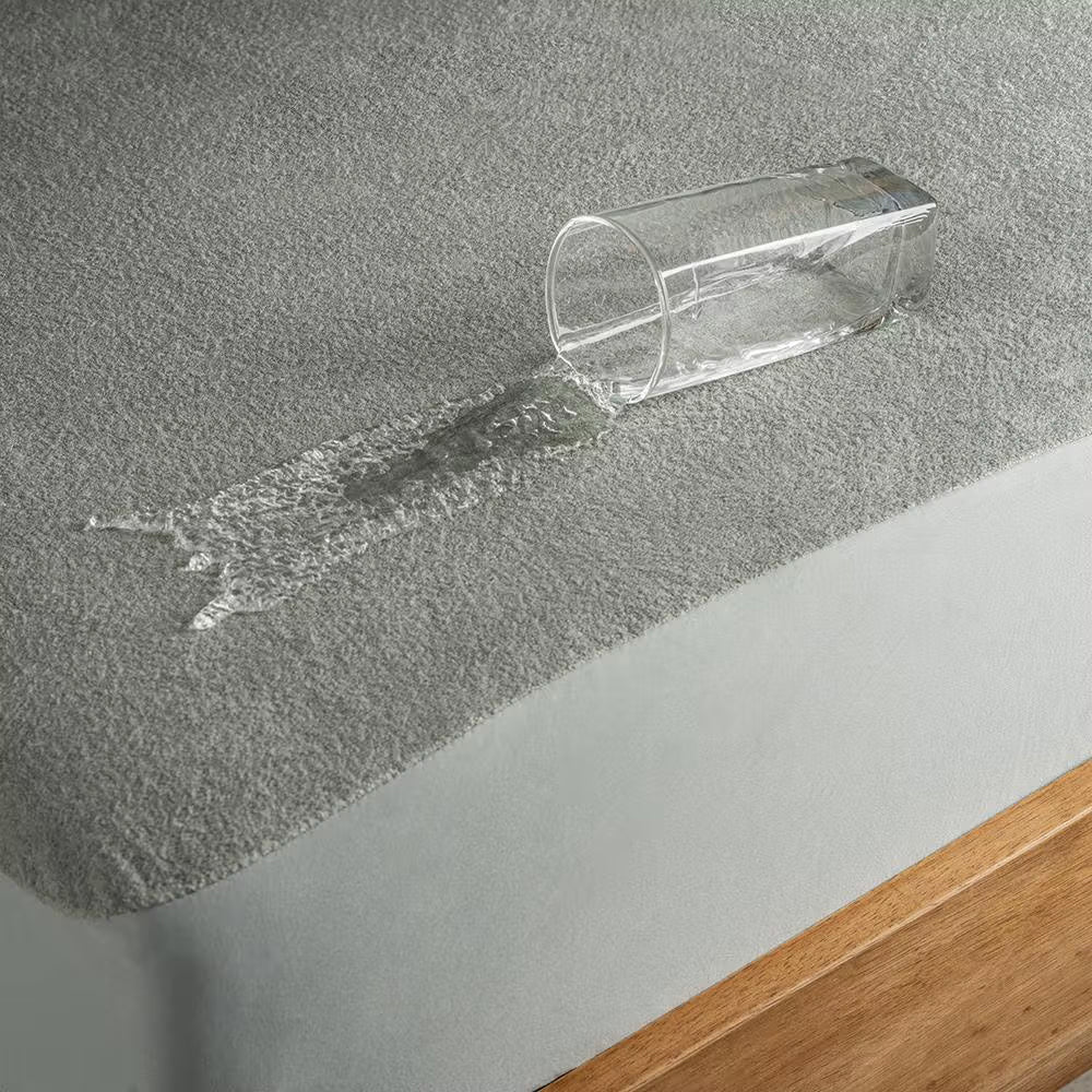 Terry Dyed Mattress Protector | Soft, Waterproof &amp; Breathable Bed Protection