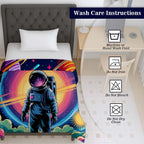 100% Cotton Printed AC Dohar Twin Size 145 x 215 cm | Soft Lightweight Summer Blanket for AC Room | Breathable All Season Cotton Quilt