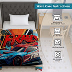 100% Cotton Printed AC Dohar Twin Size 145 x 215 cm | Soft Lightweight Summer Blanket for AC Room | Breathable All Season Cotton Quilt