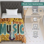 100% Cotton Printed AC Dohar Twin Size 145 x 215 cm | Soft Lightweight Summer Blanket for AC Room | Breathable All Season Cotton Quilt