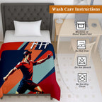 100% Cotton Printed AC Dohar Twin Size 145 x 215 cm | Soft Lightweight Summer Blanket for AC Room | Breathable All Season Cotton Quilt
