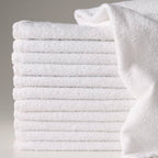 White Bath Towel | Premium Cotton & Cotton Blend | 500, 600 &amp; 730 GSM