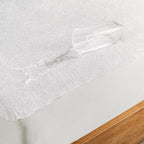 Terry White Mattress Protector | Soft, Waterproof &amp; Breathable Mattress Protection