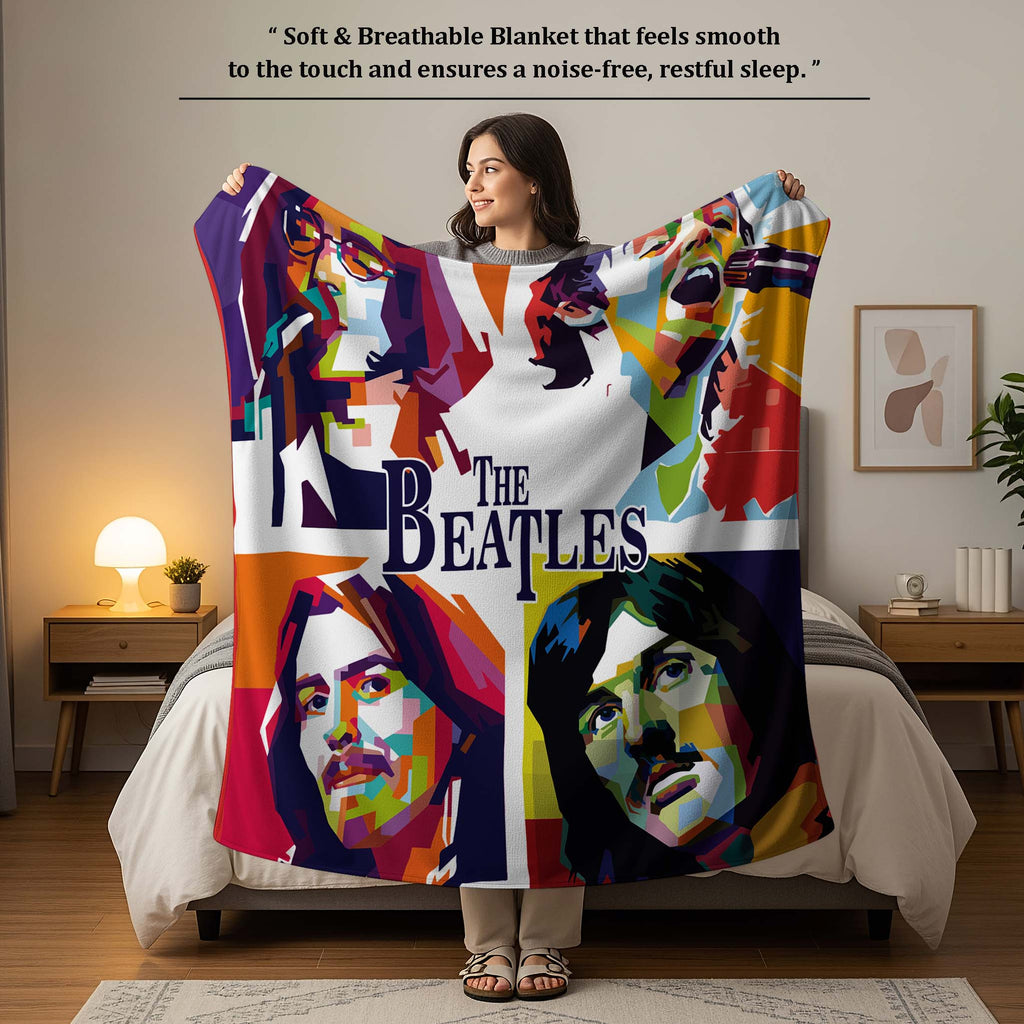 100% Cotton Printed AC Dohar Twin Size 145 x 215 cm | Soft Lightweight Summer Blanket for AC Room | Breathable All Season Cotton Quilt