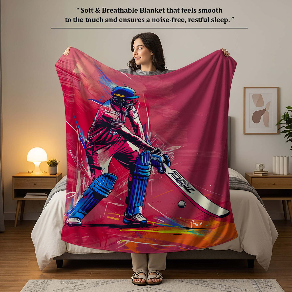 100% Cotton Printed AC Dohar Twin Size 145 x 215 cm | Soft Lightweight Summer Blanket for AC Room | Breathable All Season Cotton Quilt