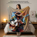 100% Cotton Printed AC Dohar Twin Size 145 x 215 cm | Soft Lightweight Summer Blanket for AC Room | Breathable All Season Cotton Quilt