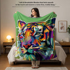 100% Cotton Printed AC Dohar Twin Size 145 x 215 cm | Soft Lightweight Summer Blanket for AC Room | Breathable All Season Cotton Quilt