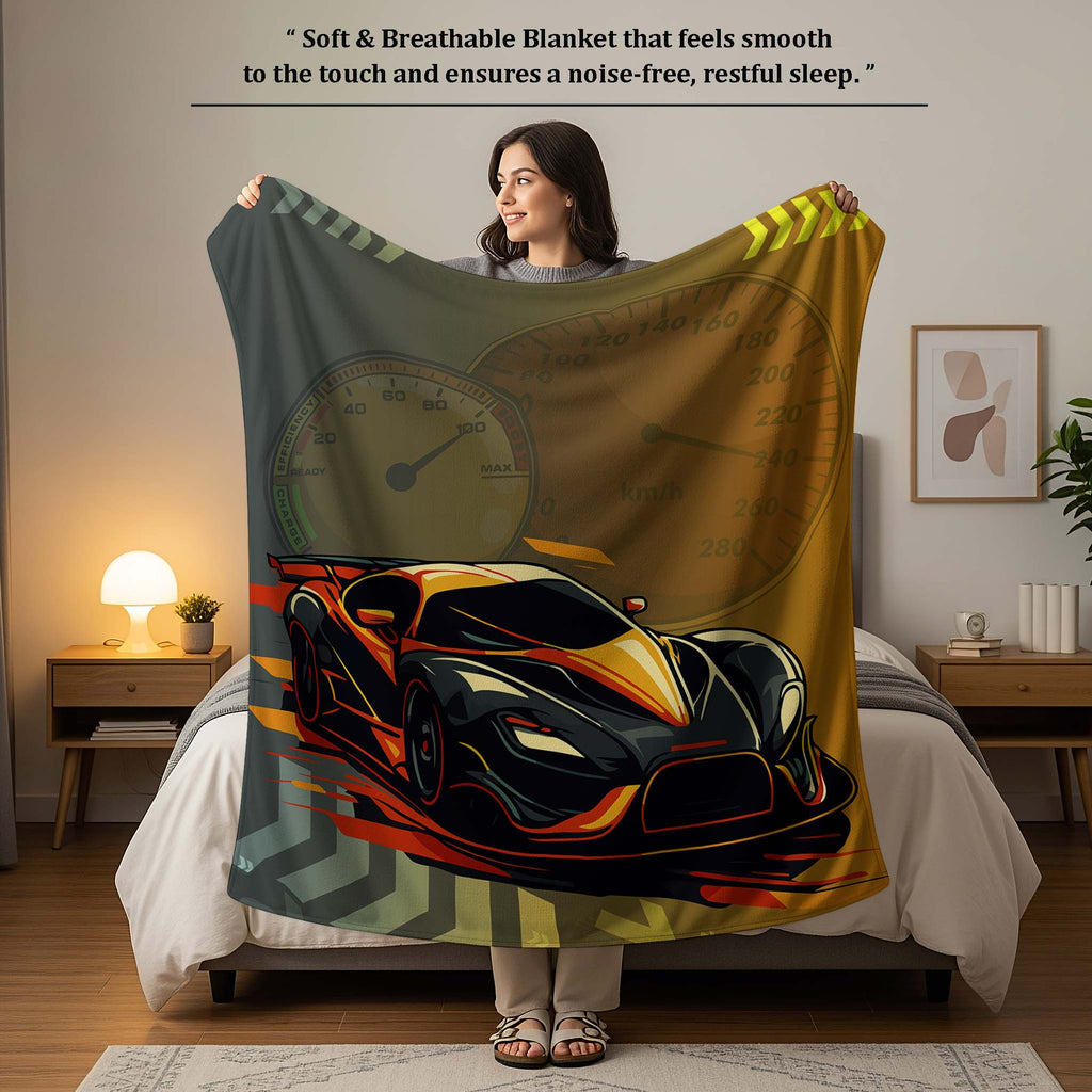 100% Cotton Printed AC Dohar Twin Size 145 x 215 cm | Soft Lightweight Summer Blanket for AC Room | Breathable All Season Cotton Quilt