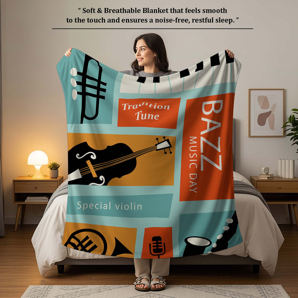 100% Cotton Printed AC Dohar Twin Size 145 x 215 cm | Soft Lightweight Summer Blanket for AC Room | Breathable All Season Cotton Quilt