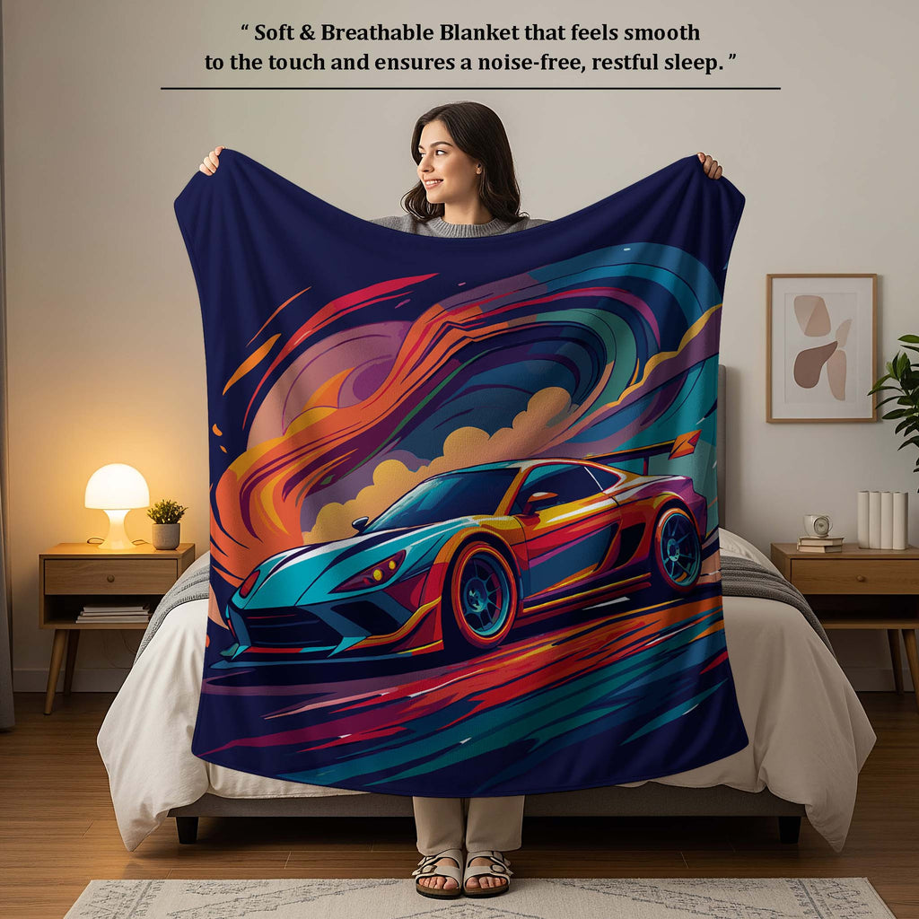 100% Cotton Printed AC Dohar Twin Size 145 x 215 cm | Soft Lightweight Summer Blanket for AC Room | Breathable All Season Cotton Quilt