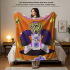 100% Cotton Printed AC Dohar Twin Size 145 x 215 cm | Soft Lightweight Summer Blanket for AC Room | Breathable All Season Cotton Quilt
