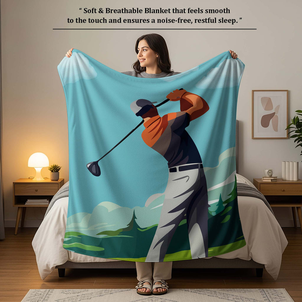 100% Cotton Printed AC Dohar Twin Size 145 x 215 cm | Soft Lightweight Summer Blanket for AC Room | Breathable All Season Cotton Quilt