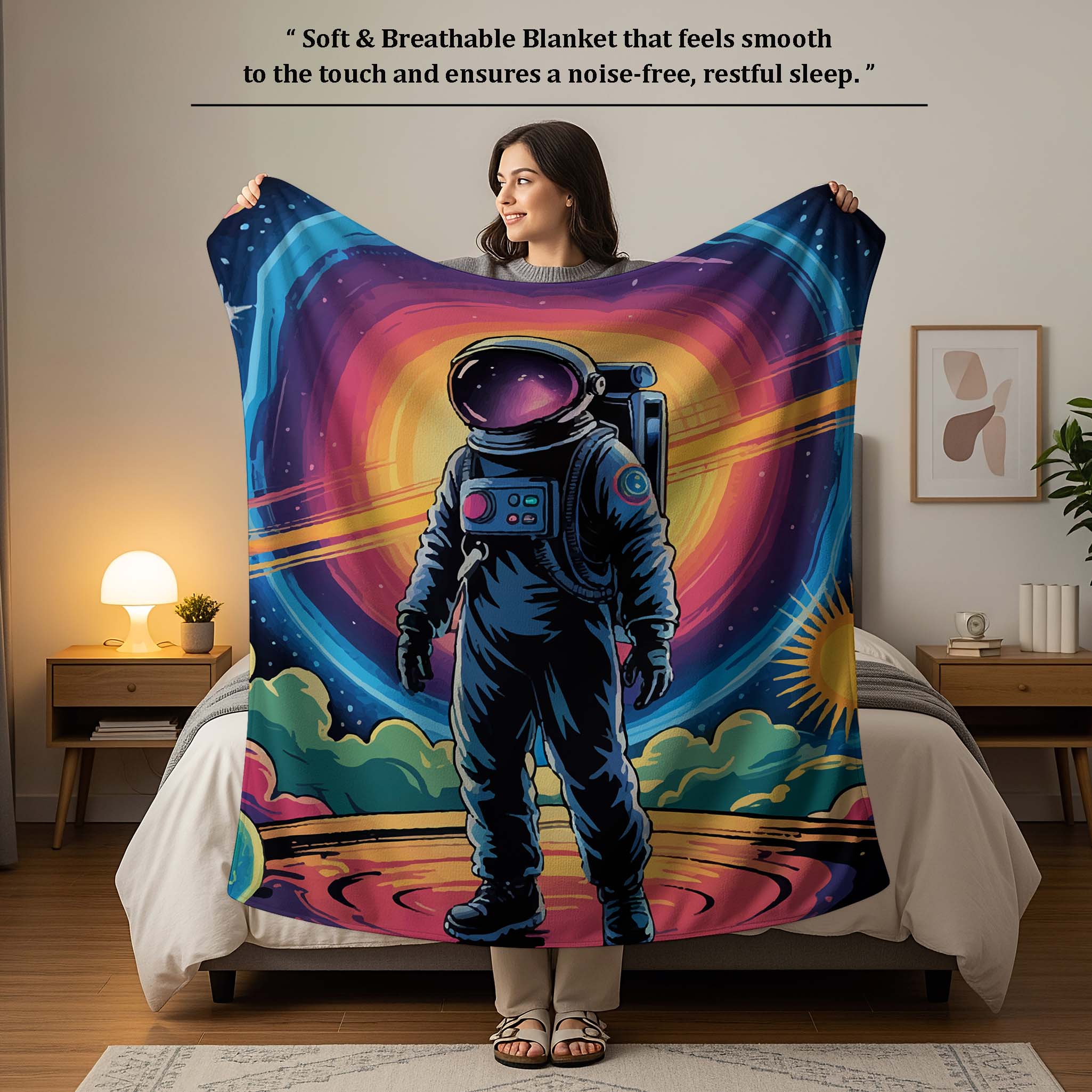 100% Cotton Printed AC Dohar Twin Size 145 x 215 cm | Soft Lightweight Summer Blanket for AC Room | Breathable All Season Cotton Quilt