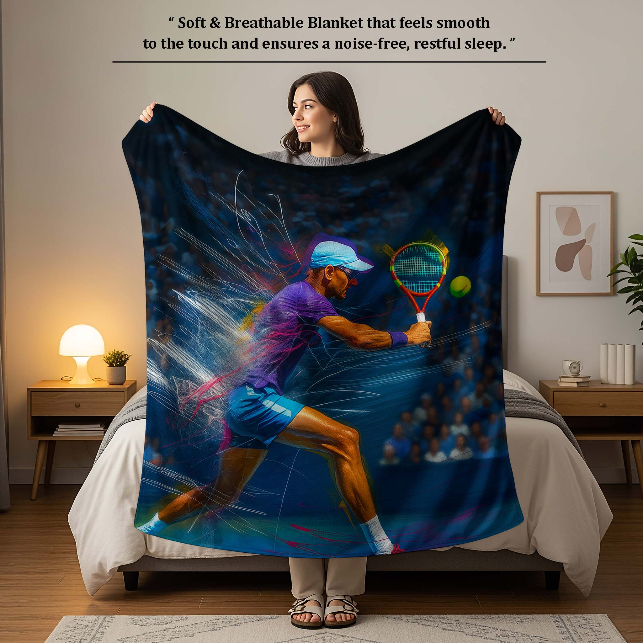 100% Cotton Printed AC Dohar Twin Size 145 x 215 cm | Soft Lightweight Summer Blanket for AC Room | Breathable All Season Cotton Quilt
