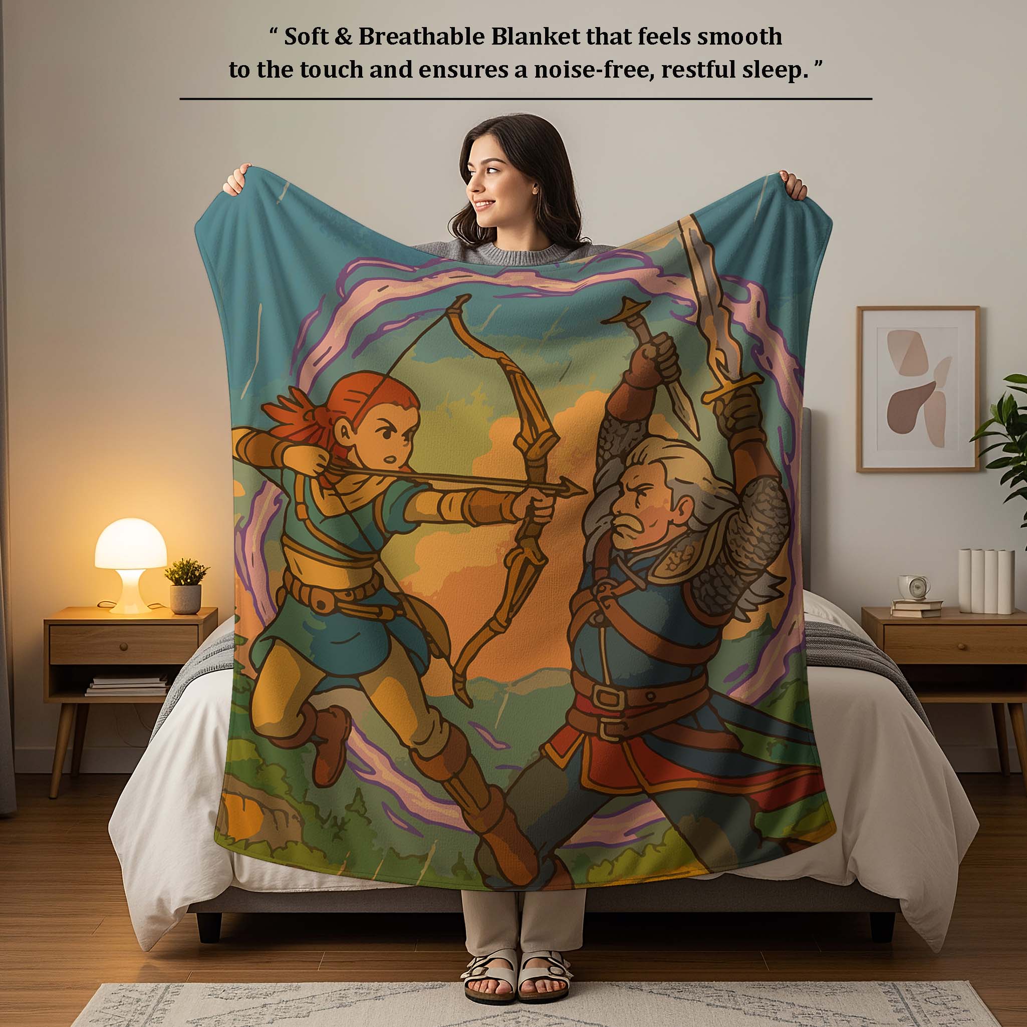 100% Cotton Printed AC Dohar Twin Size 145 x 215 cm | Soft Lightweight Summer Blanket for AC Room | Breathable All Season Cotton Quilt