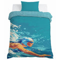 100% Cotton Printed AC Dohar Twin Size 145 x 215 cm | Soft Lightweight Summer Blanket for AC Room | Breathable All Season Cotton Quilt