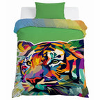 100% Cotton Printed AC Dohar Twin Size 145 x 215 cm | Soft Lightweight Summer Blanket for AC Room | Breathable All Season Cotton Quilt