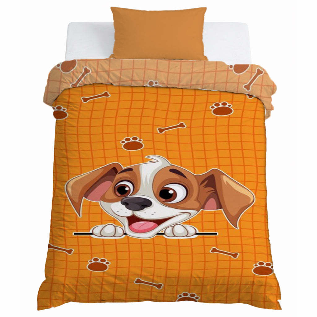 100% Cotton Printed AC Dohar Twin Size 145 x 215 cm | Soft Lightweight Summer Blanket for AC Room | Breathable All Season Cotton Quilt