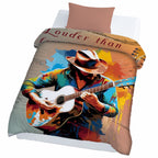 100% Cotton Printed AC Dohar Twin Size 145 x 215 cm | Soft Lightweight Summer Blanket for AC Room | Breathable All Season Cotton Quilt