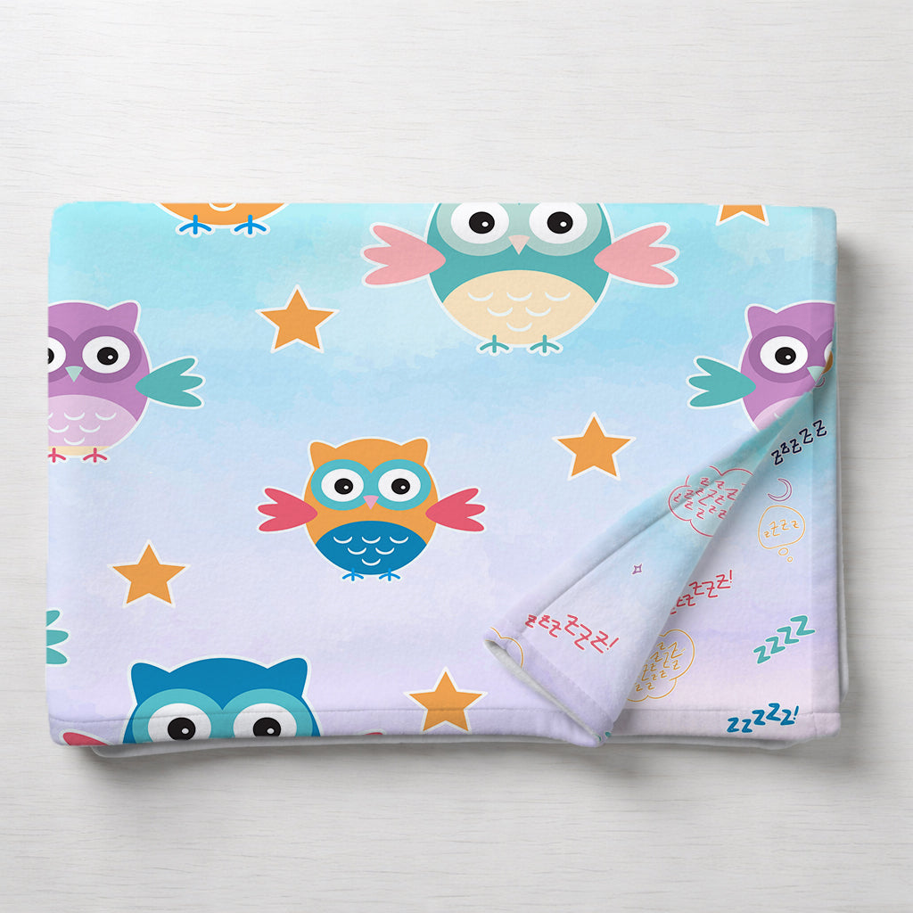 Kids Cartoon Print Reversible Dohar Soft Cotton Baby Blanket, 2-in-1 Double Sided Design, Lightweight Summer / AC Cotton Blanket for Babies, Toddlers & Kids | Breathable Blanket | 39"x59" Inches