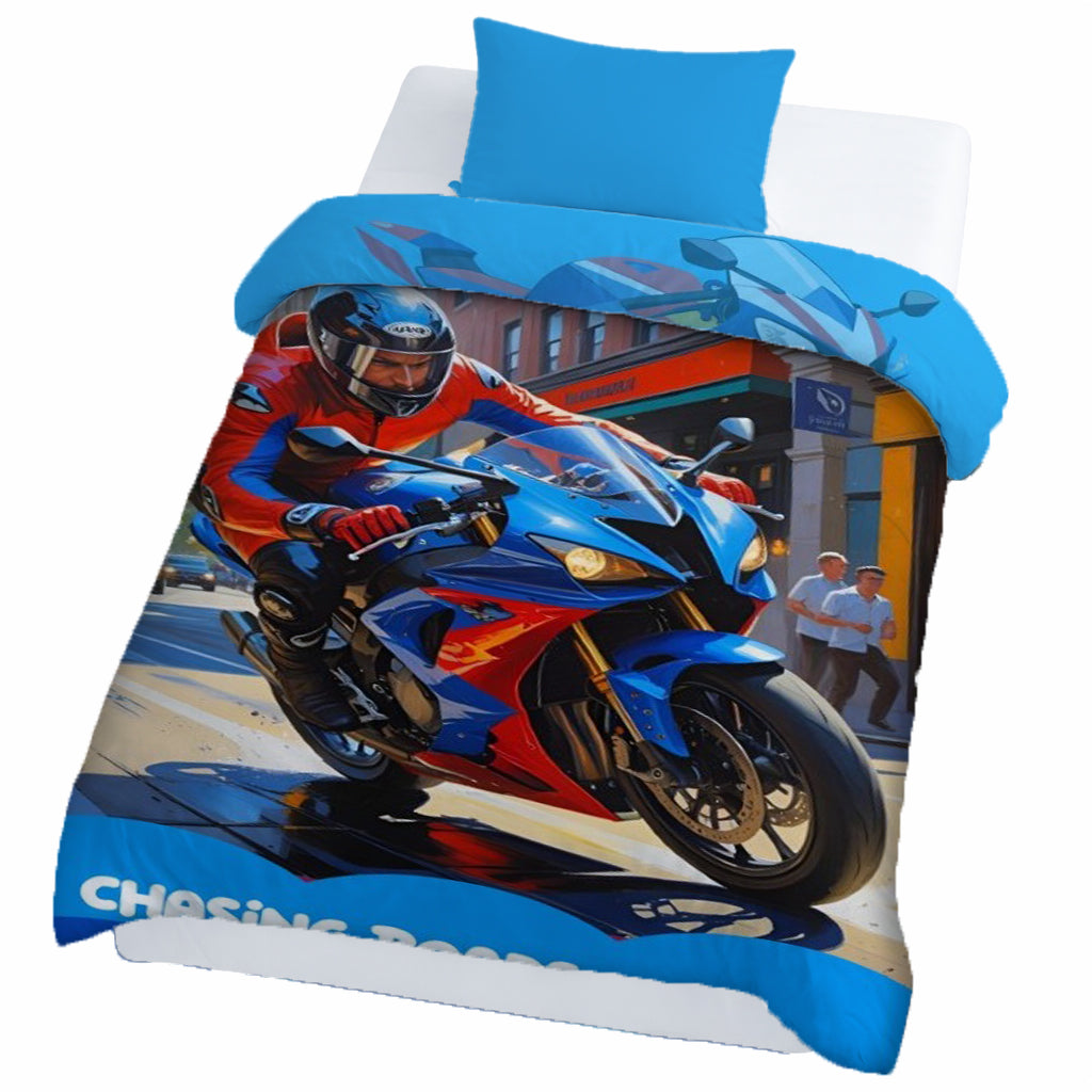 100% Cotton Printed AC Dohar Twin Size 145 x 215 cm | Soft Lightweight Summer Blanket for AC Room | Breathable All Season Cotton Quilt