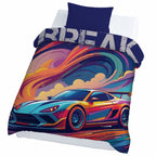 100% Cotton Printed AC Dohar Twin Size 145 x 215 cm | Soft Lightweight Summer Blanket for AC Room | Breathable All Season Cotton Quilt