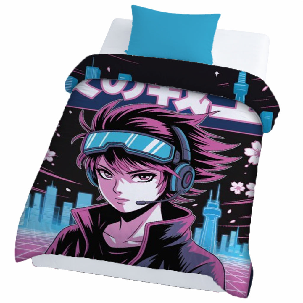 100% Cotton Printed AC Dohar Twin Size 145 x 215 cm | Soft Lightweight Summer Blanket for AC Room | Breathable All Season Cotton Quilt