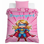 Kids Cartoon Print Reversible Dohar Soft Cotton Baby Blanket, 2-in-1 Double Sided Design, Lightweight Summer / AC Cotton Blanket for Babies, Toddlers & Kids | Breathable Blanket | 52"x73" Inches
