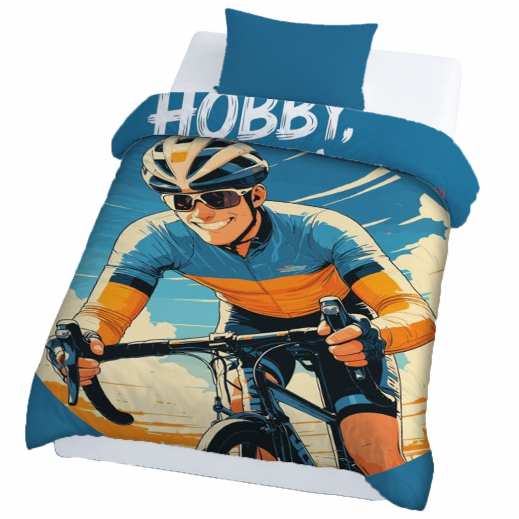 100% Cotton Printed AC Dohar Twin Size 145 x 215 cm | Soft Lightweight Summer Blanket for AC Room | Breathable All Season Cotton Quilt