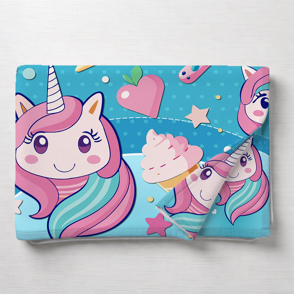 Kids Cartoon Print Reversible Dohar Soft Cotton Baby Blanket, 2-in-1 Double Sided Design, Lightweight Summer / AC Cotton Blanket for Babies, Toddlers & Kids | Breathable Blanket | 39"x59" Inches