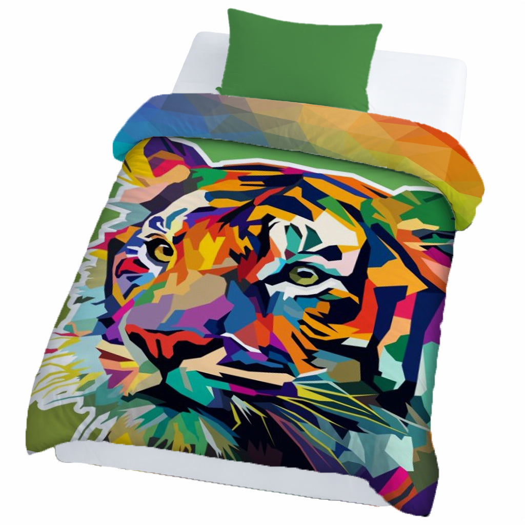 100% Cotton Printed AC Dohar Twin Size 145 x 215 cm | Soft Lightweight Summer Blanket for AC Room | Breathable All Season Cotton Quilt