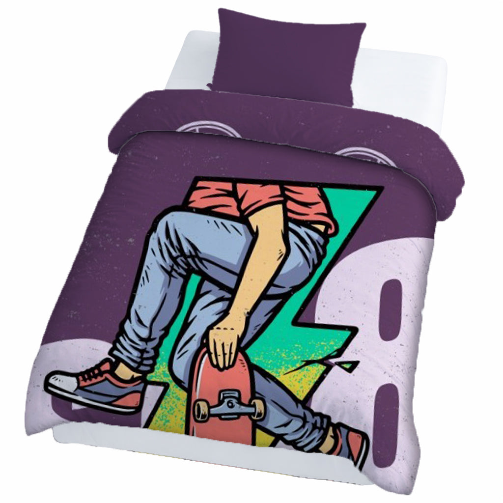 100% Cotton Printed AC Dohar Twin Size 145 x 215 cm | Soft Lightweight Summer Blanket for AC Room | Breathable All Season Cotton Quilt