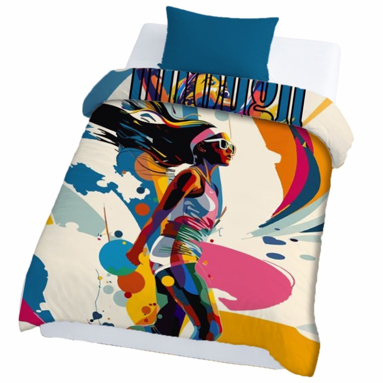 100% Cotton Printed AC Dohar Twin Size 145 x 215 cm | Soft Lightweight Summer Blanket for AC Room | Breathable All Season Cotton Quilt