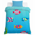 Kids Cartoon Print Reversible Dohar Soft Cotton Baby Blanket, 2-in-1 Double Sided Design, Lightweight Summer / AC Cotton Blanket for Babies, Toddlers & Kids | Breathable Blanket | 39"x59" Inches