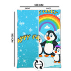Kids Cartoon Print Reversible Dohar Soft Cotton Baby Blanket, 2-in-1 Double Sided Design, Lightweight Summer / AC Cotton Blanket for Babies, Toddlers & Kids | Breathable Blanket | 52"x73" Inches