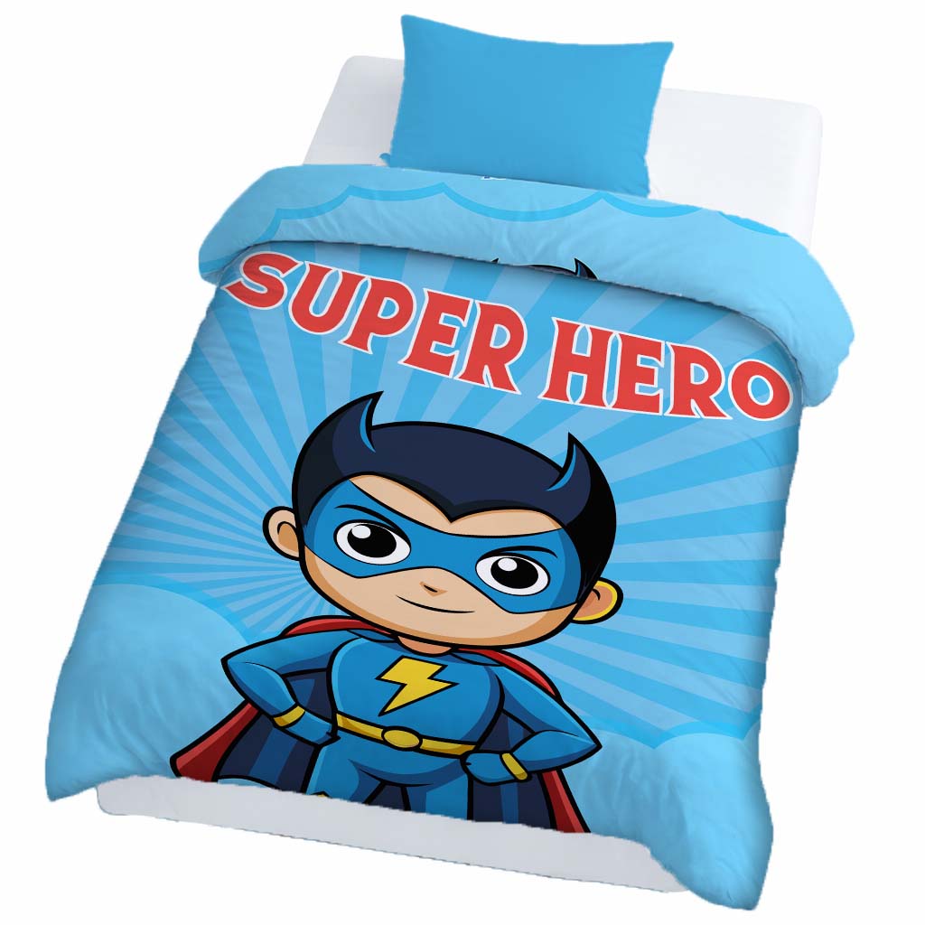 Kids Cartoon Print Reversible Dohar Soft Cotton Baby Blanket, 2-in-1 Double Sided Design, Lightweight Summer / AC Cotton Blanket for Babies, Toddlers & Kids | Breathable Blanket | 52"x73" Inches