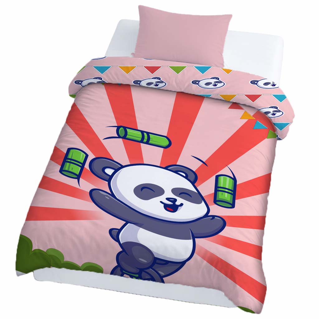Kids Cartoon Print Reversible Dohar Soft Cotton Baby Blanket, 2-in-1 Double Sided Design, Lightweight Summer / AC Cotton Blanket for Babies, Toddlers & Kids | Breathable Blanket | 52"x73" Inches