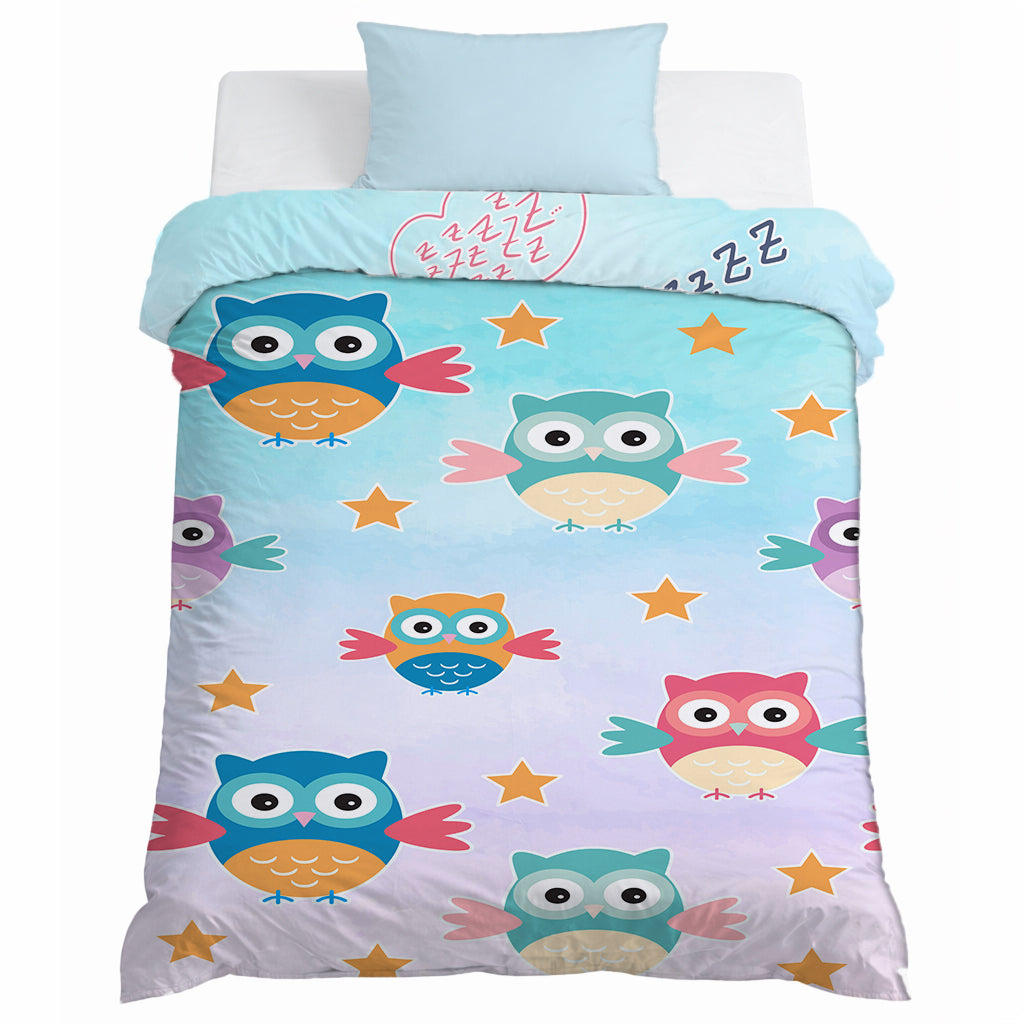 Kids Cartoon Print Reversible Dohar Soft Cotton Baby Blanket, 2-in-1 Double Sided Design, Lightweight Summer / AC Cotton Blanket for Babies, Toddlers & Kids | Breathable Blanket | 39"x59" Inches