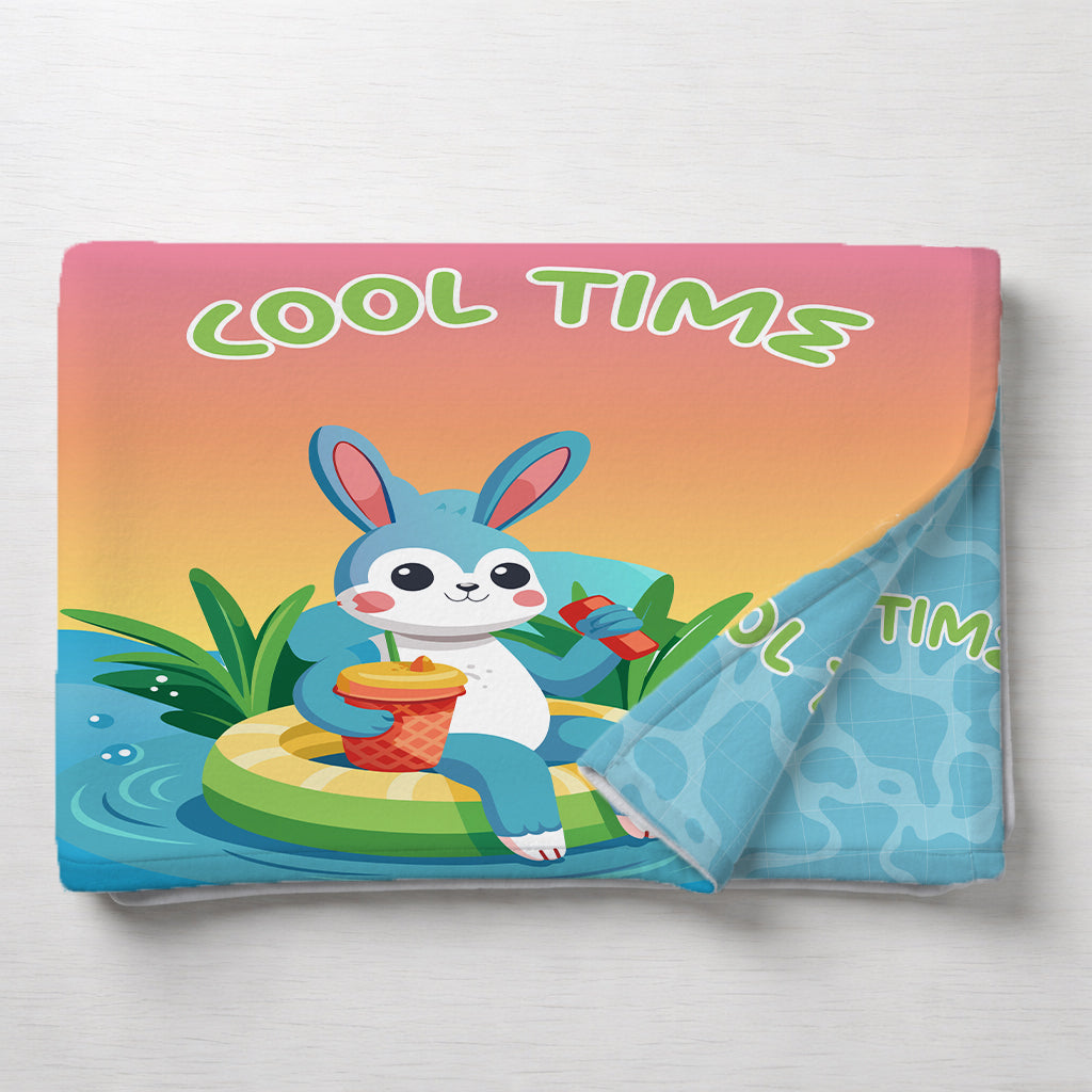 Kids Cartoon Print Reversible Dohar Soft Cotton Baby Blanket, 2-in-1 Double Sided Design, Lightweight Summer / AC Cotton Blanket for Babies, Toddlers & Kids | Breathable Blanket | 52"x73" Inches