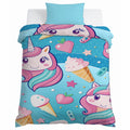 Kids Cartoon Print Reversible Dohar Soft Cotton Baby Blanket, 2-in-1 Double Sided Design, Lightweight Summer / AC Cotton Blanket for Babies, Toddlers & Kids | Breathable Blanket | 39"x59" Inches