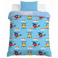 Kids Cartoon Print Reversible Dohar Soft Cotton Baby Blanket, 2-in-1 Double Sided Design, Lightweight Summer / AC Cotton Blanket for Babies, Toddlers & Kids | Breathable Blanket | 39"x59" Inches